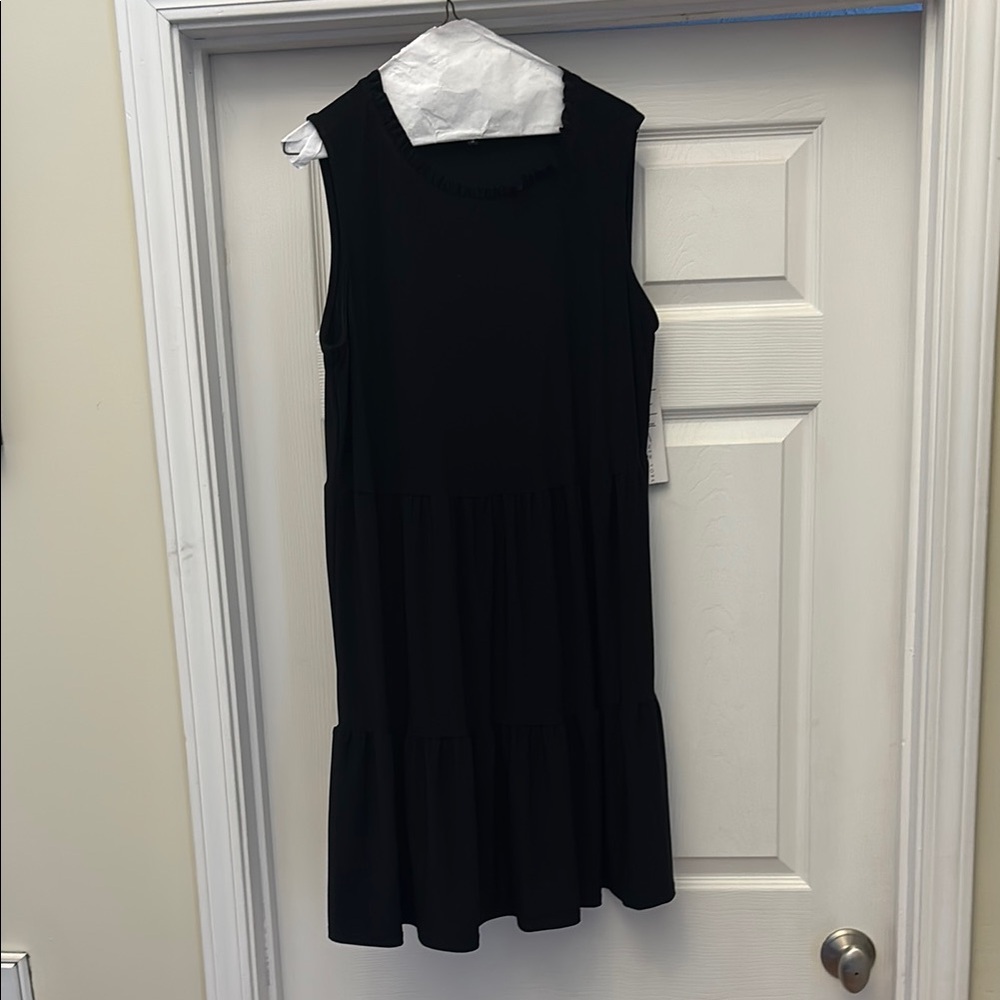 NWT Nicole Miller Black Mini Dress size 1x